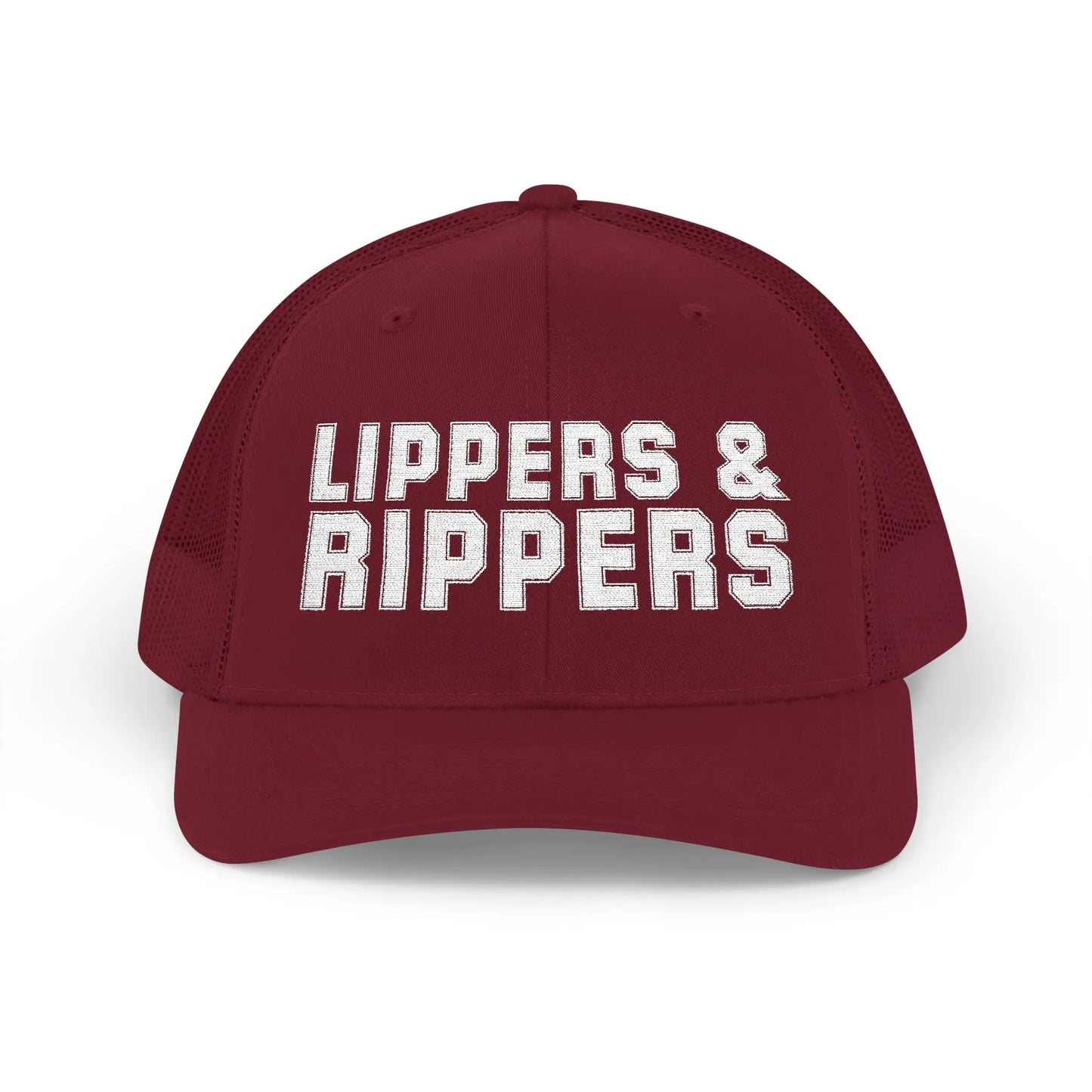Lippers & Rippers Snapback Trucker Hat Printify