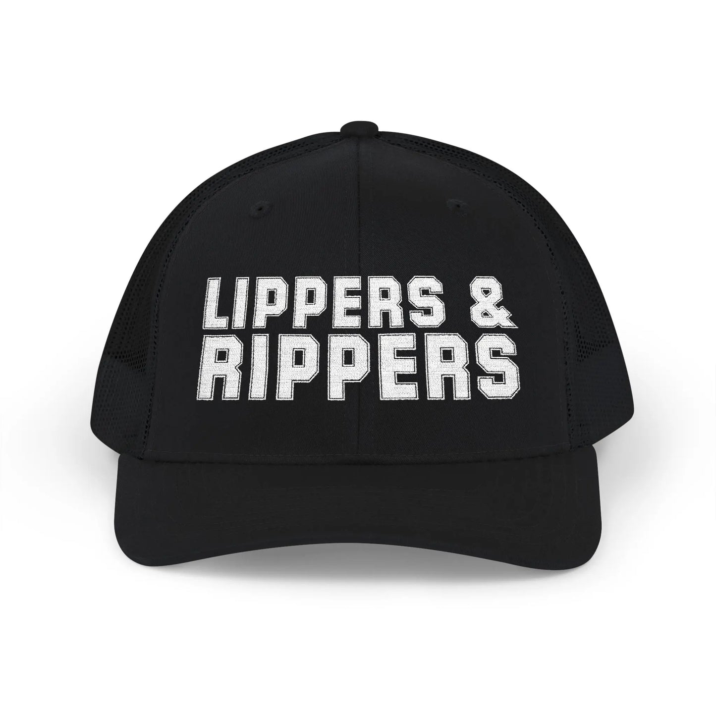 Lippers & Rippers Snapback Trucker Hat Printify