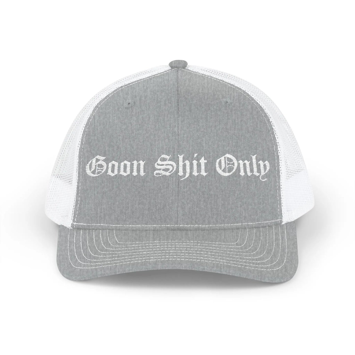 Goon Shit Only Snapback Trucker Hat Printify