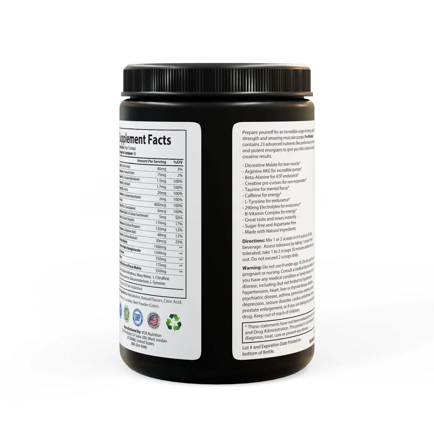 Lift Assist Pre-Workout, Watermelon Printify