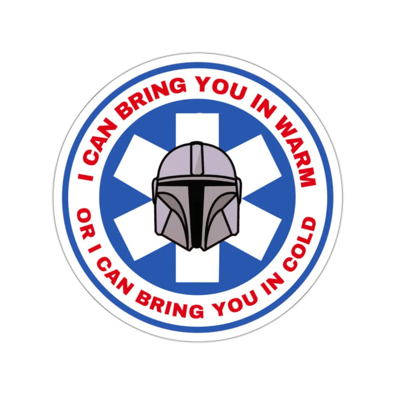 Medic Mando Sticker Printify