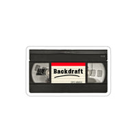 Backdraft Tape Sticker Printify