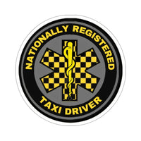 Taxi Driver Sticker Printify