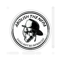 Shall Not Be Infringed Sticker Printify