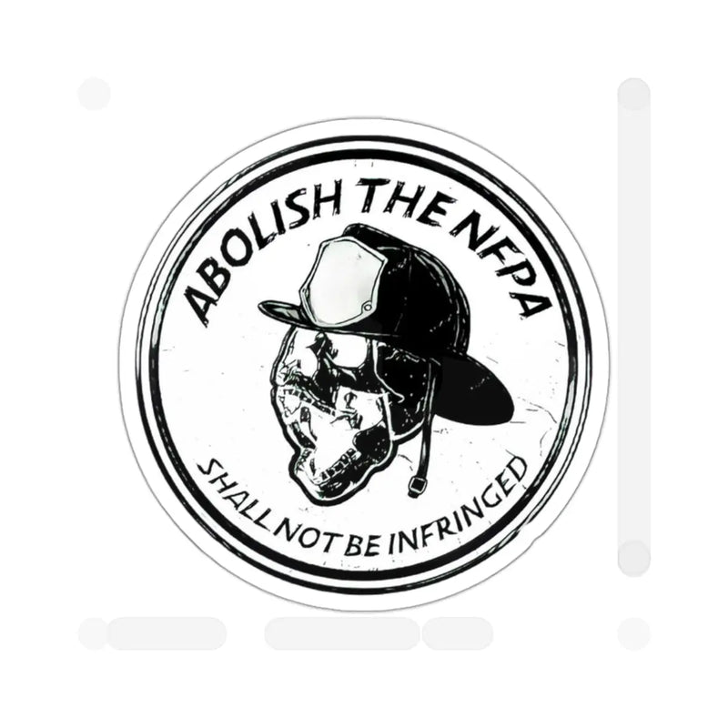 Shall Not Be Infringed Sticker Printify