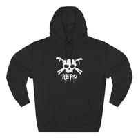 Zero Hero Hoodie (white logo) Printify