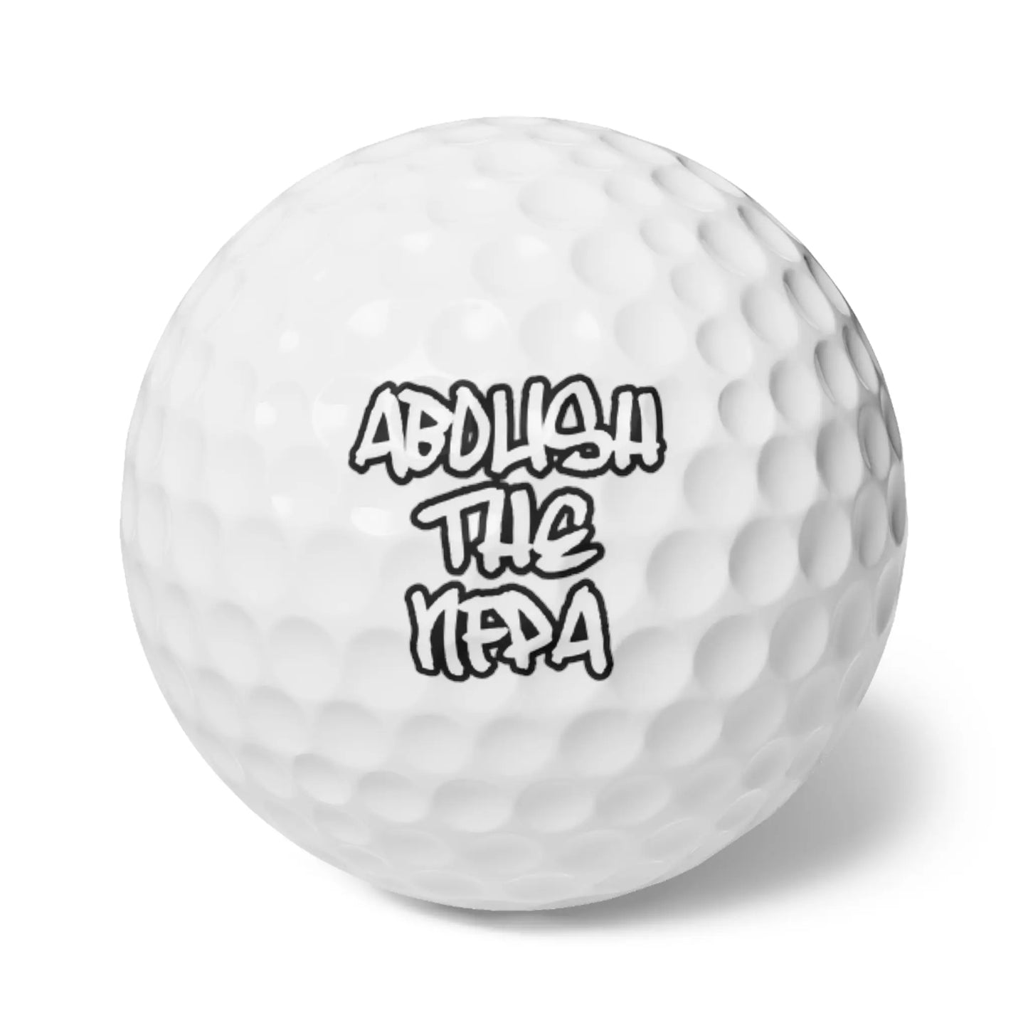 Abolish The NFPA Golf Balls (6 pieces) Printify