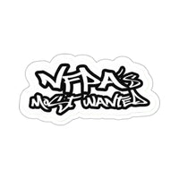 NFPAs Most Wanted Sticker Printify