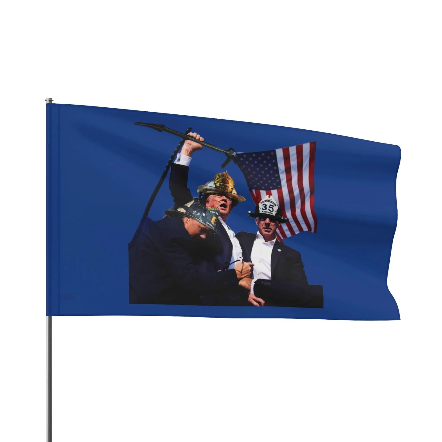 Trump 2 Flag Printify