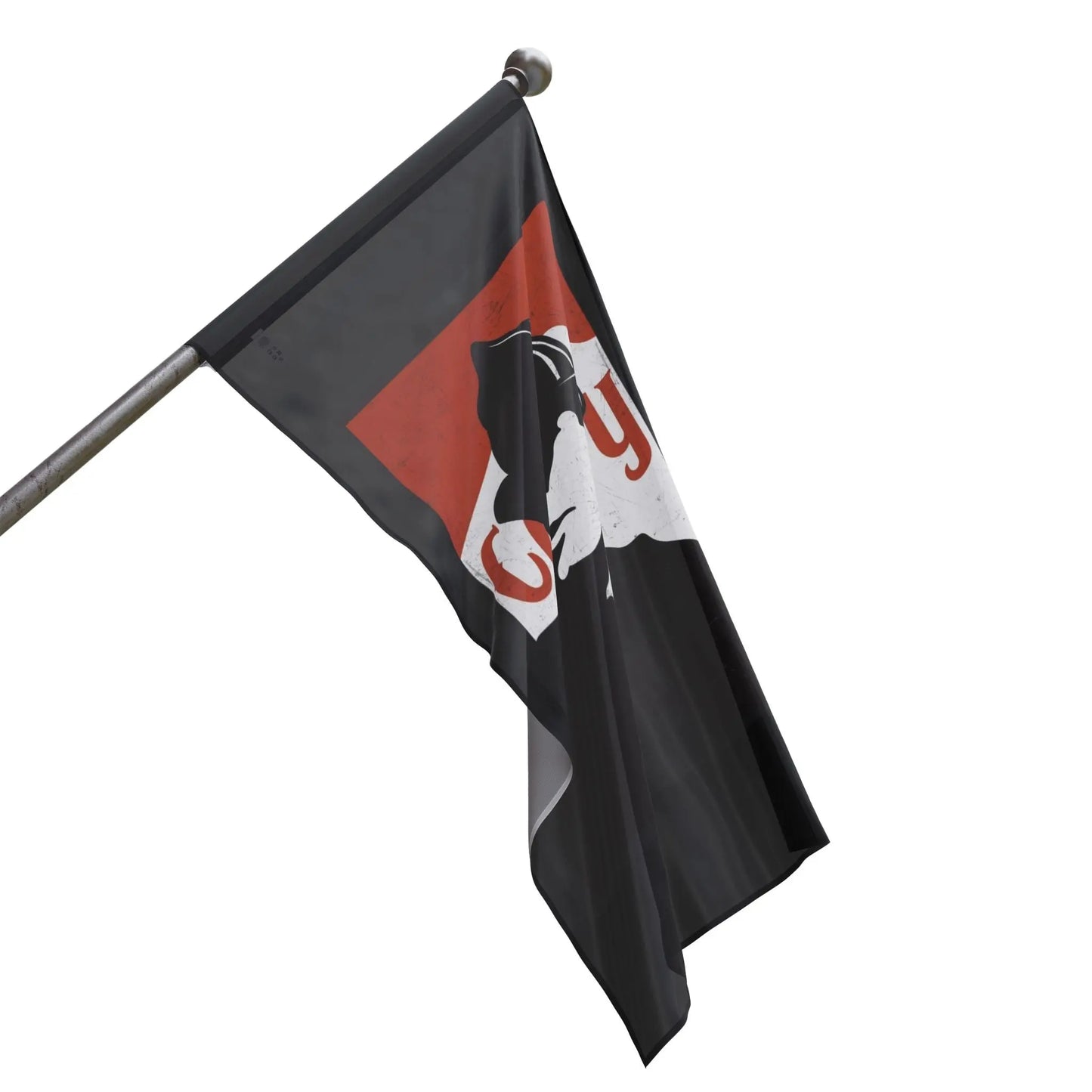 Cowboy Killer Flag Printify