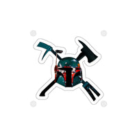 Bobba Crossbones Sticker Printify
