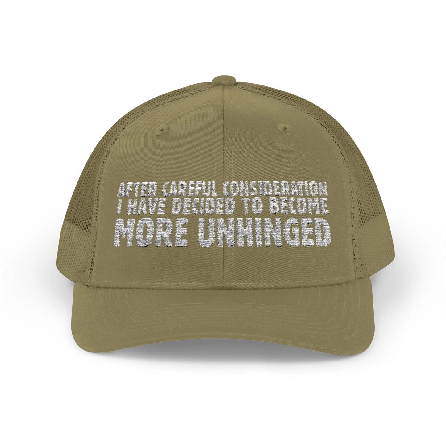 Unhinged Hat Printify