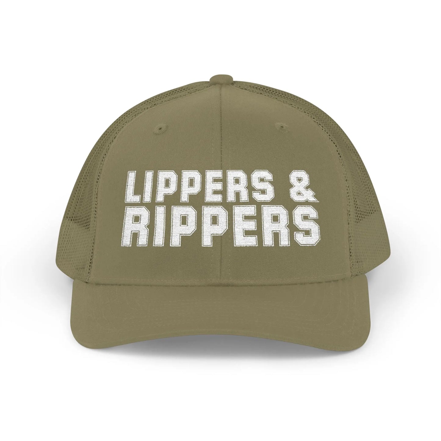 Lippers & Rippers Snapback Trucker Hat Printify