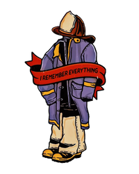 I Remember Everything Black Smoke Sticker LLC