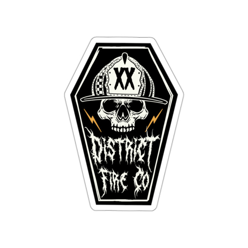 Death Metal Sticker Printify