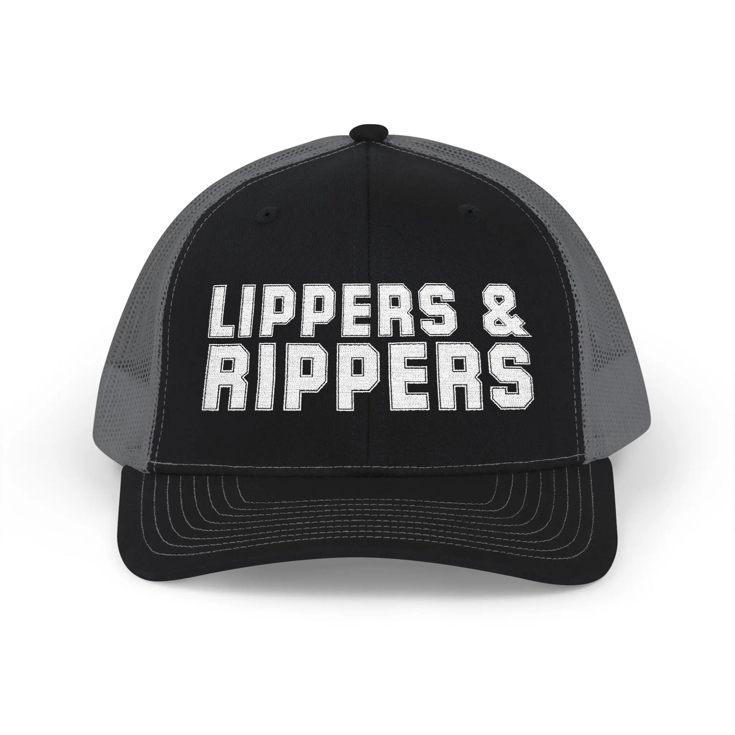 Lippers & Rippers Snapback Trucker Hat Printify