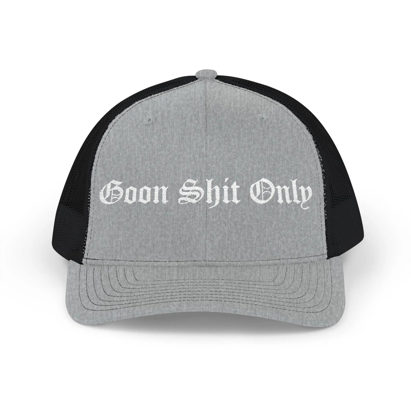 Goon Shit Only Snapback Trucker Hat Printify