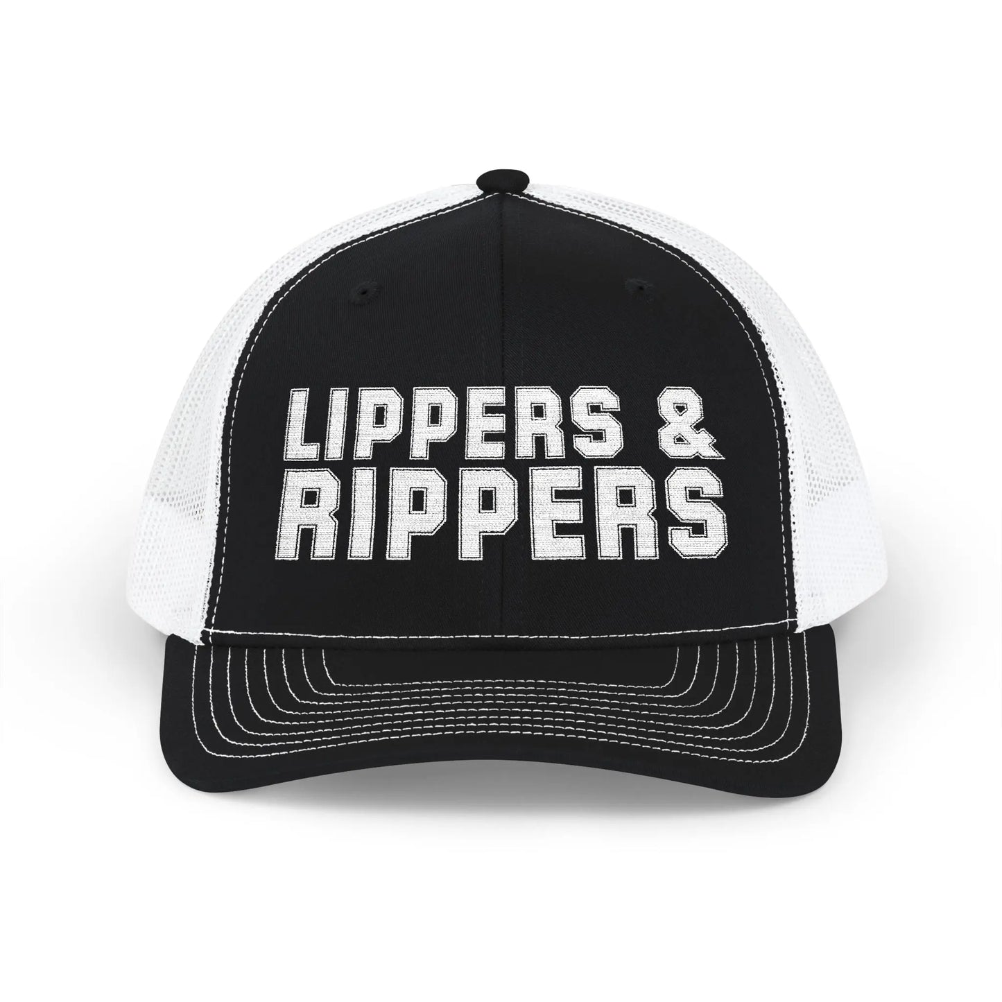 Lippers & Rippers Snapback Trucker Hat Printify