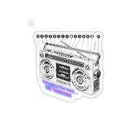 Boombox Sticker Printify