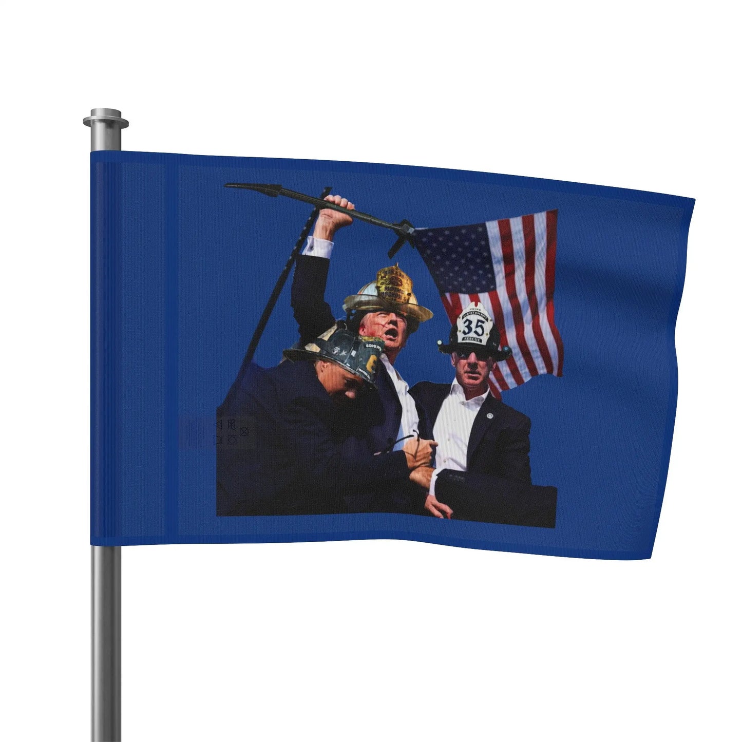 Trump 2 Flag Printify