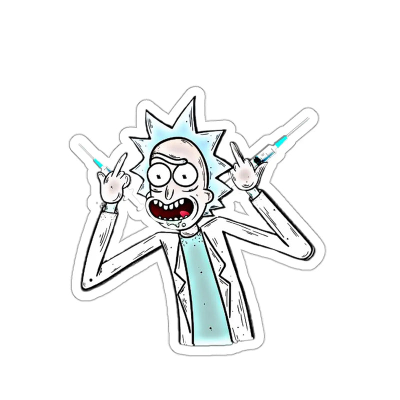 Syringe Rick Sticker Printify
