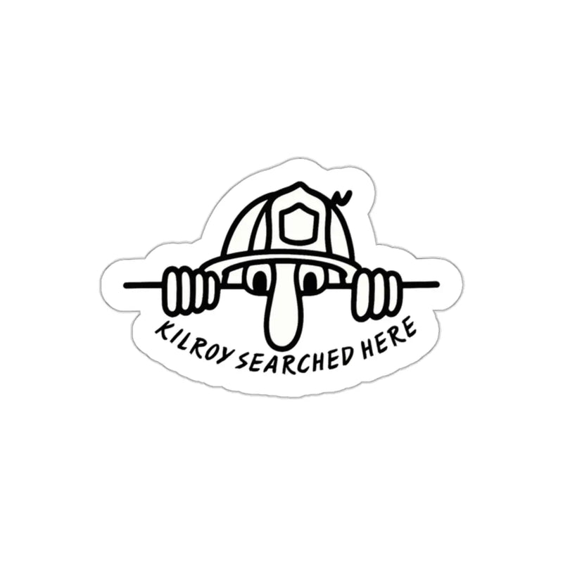 Killroy Searched Here Sticker Printify