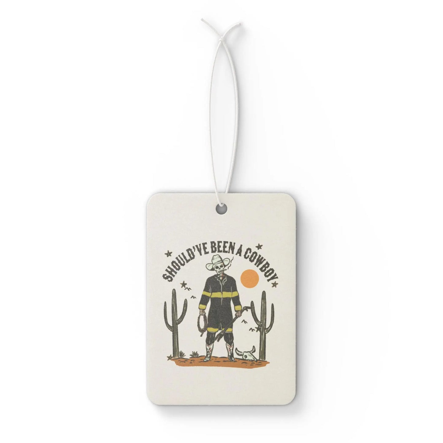 'Should've Been a Cowboy' Air Freshener Printify