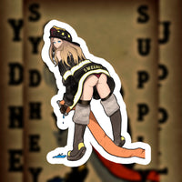 Sydney Supply Sticker Black Smoke Sticker LLC