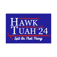 Hawk Tuah 24 sticker Black Smoke Sticker LLC
