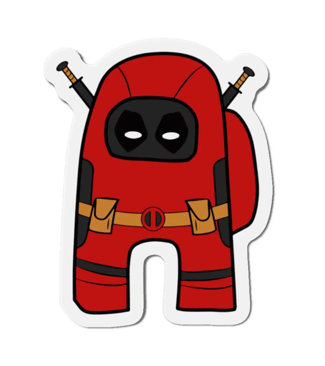 Sus Deadpool Black Smoke Sticker LLC