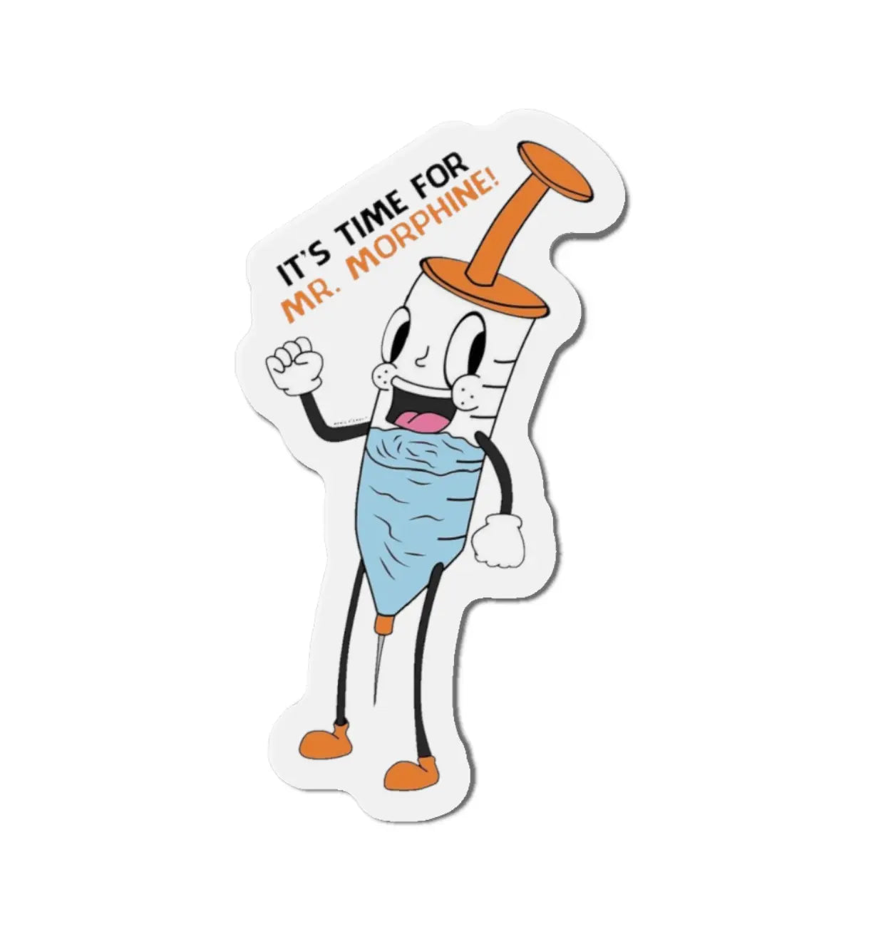 Mr. Morphine Black Smoke Sticker LLC