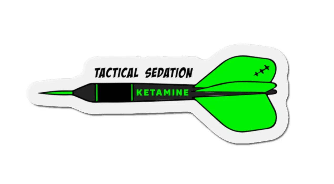 Tactical Sedation Black Smoke Sticker LLC