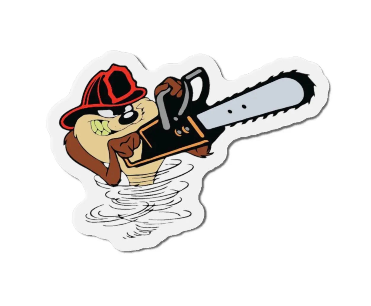 Truckie Taz Black Smoke Sticker LLC