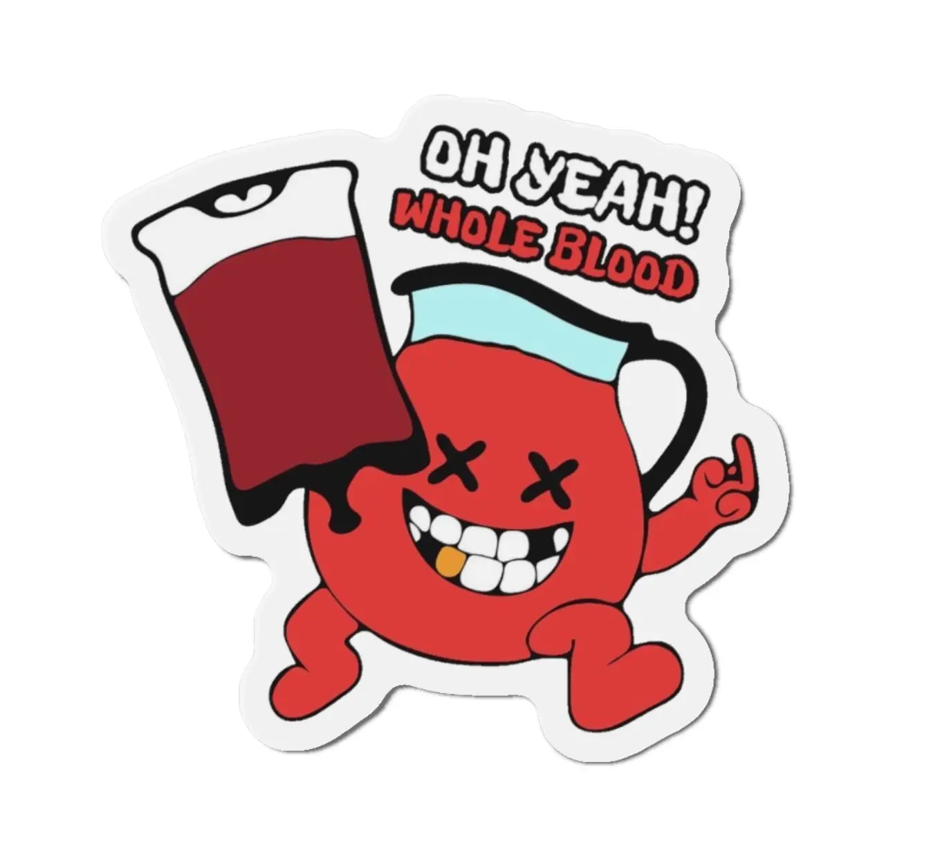 Whole Blood Black Smoke Sticker LLC