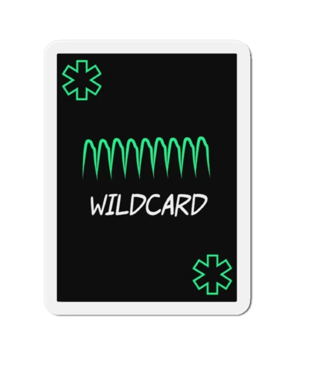 Wildcard Black Smoke Sticker LLC