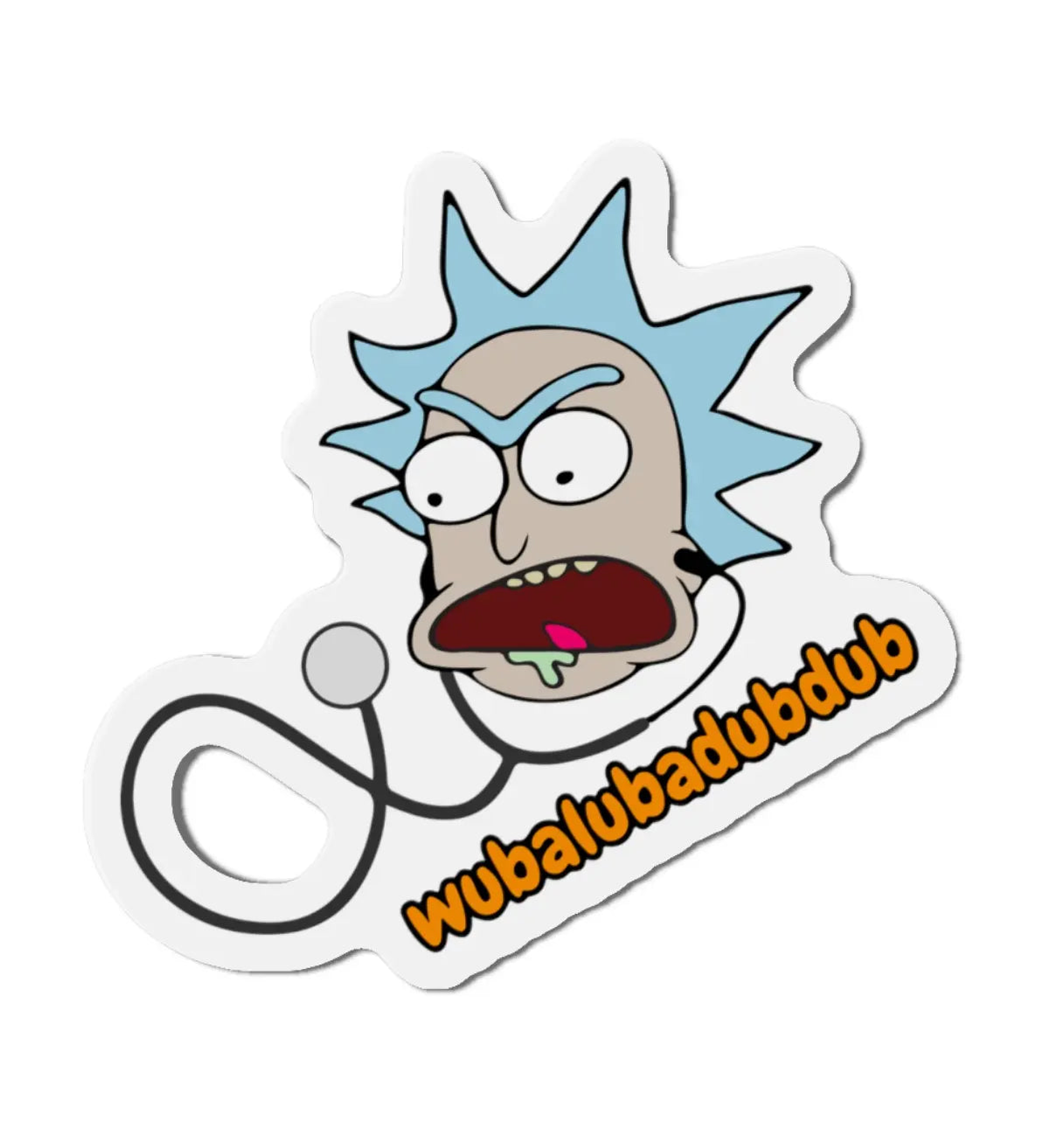 Wubulubadubdub Black Smoke Sticker LLC