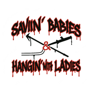 Saving Babies Sticker Black Smoke Sticker LLC