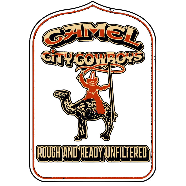 Camel City Firefighters - Black Smoke Sticker LLC