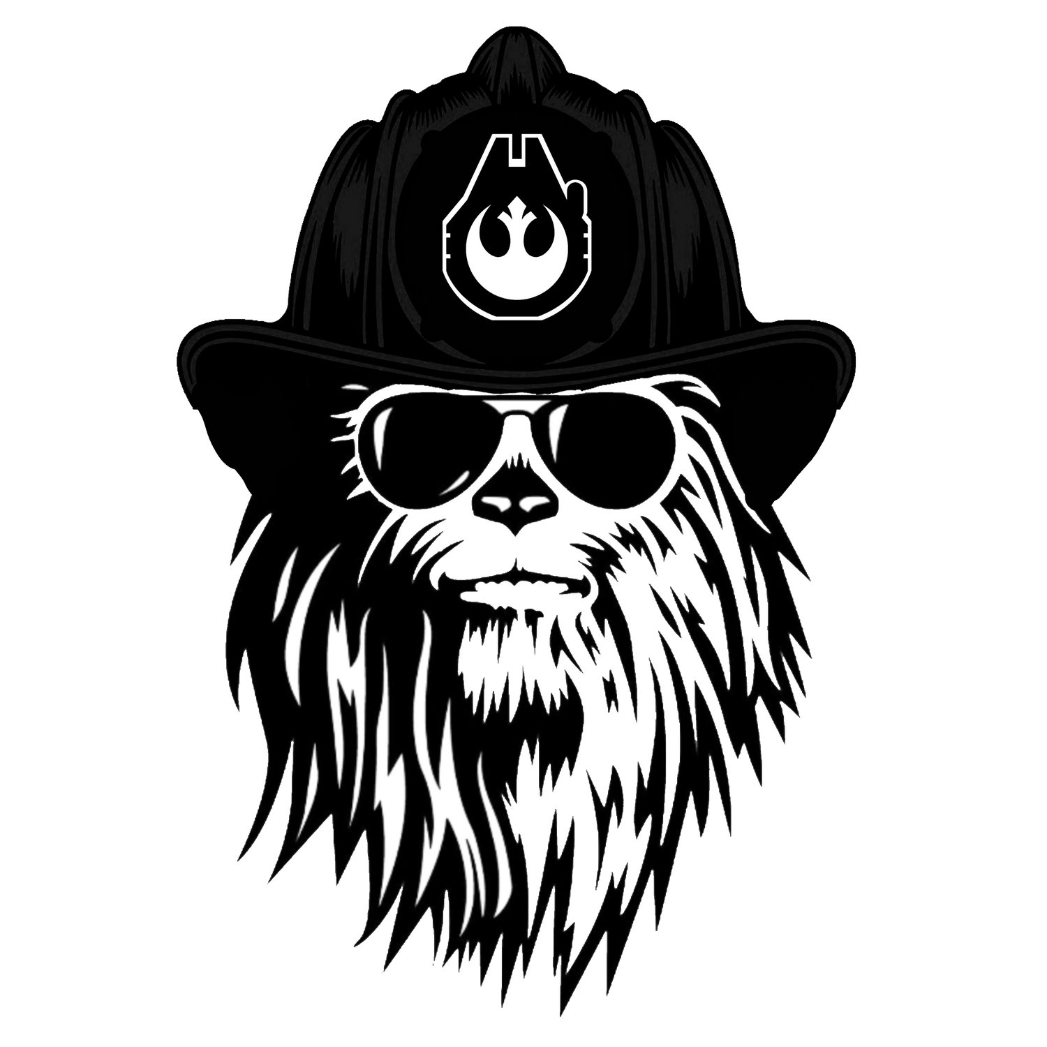 May The 4th Be With You - Black Smoke Sticker LLC