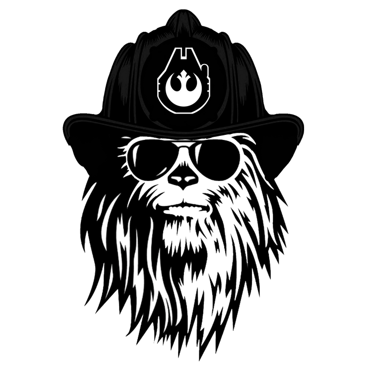 May The 4th Be With You - Black Smoke Sticker LLC