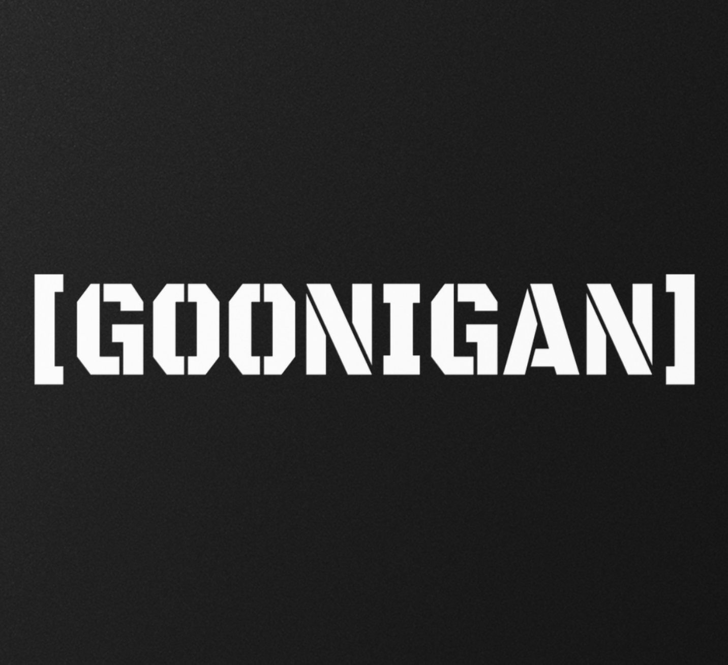 Goonigan - Black Smoke Sticker LLC