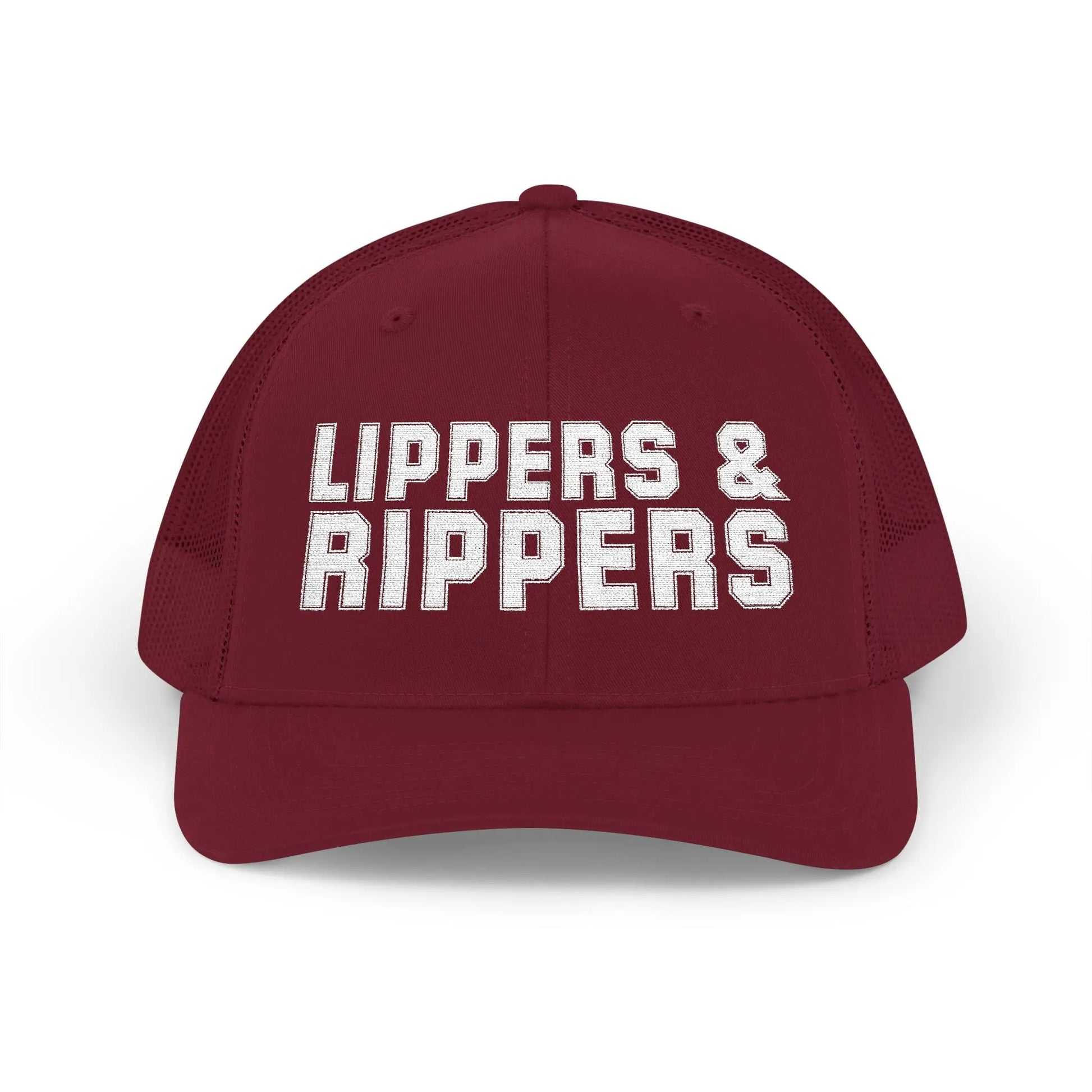 Lippers & Rippers Snapback Trucker Hat Printify
