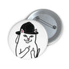 Finger Kitty Button Printify