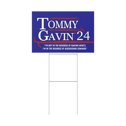 Gavin 24 Yard Sign