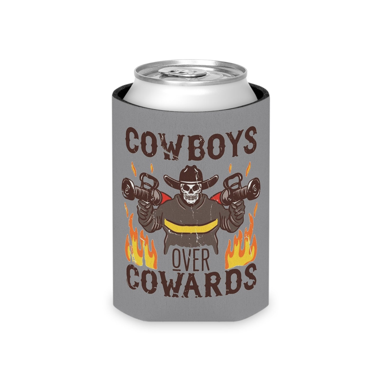 Cowboys Over Cowards Can Cooler