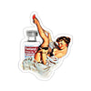Fent-A-Nyl Pin Up Sticker Printify