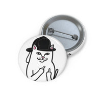 Finger Kitty Button Printify