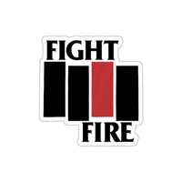 Red Flag Sticker Printify