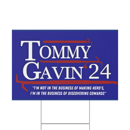 Gavin 24 Yard Sign