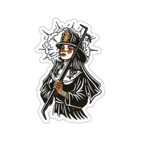 Job Town Nun Sticker Printify